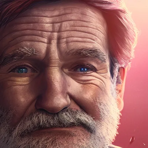 Prompt: highly detailed portrait, robin williams, in gta v, stephen bliss, unreal engine, fantasy art by greg rutkowski, loish, rhads, ferdinand knab, makoto shinkai and lois van baarle, ilya kuvshinov, rossdraws, tom bagshaw, global illumination, radiant light, detailed and intricate environment