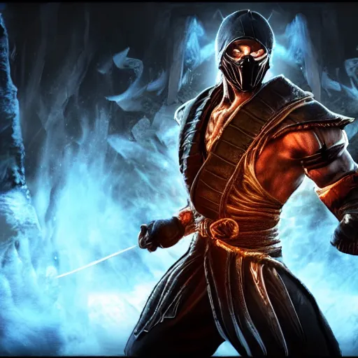 Prompt: Mortal Kombat render, 4k, 8k, rendered in Unreal