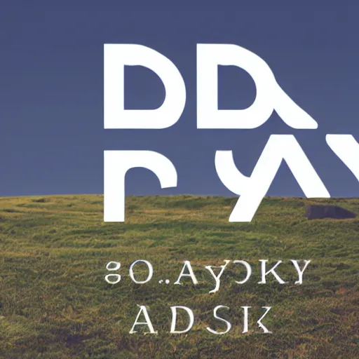 Prompt: logo of adasky