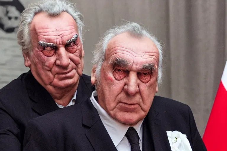 Image similar to Miloš Zeman plays Terminator