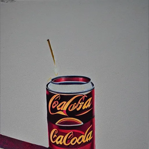 Small Artist Guy - Coke Can