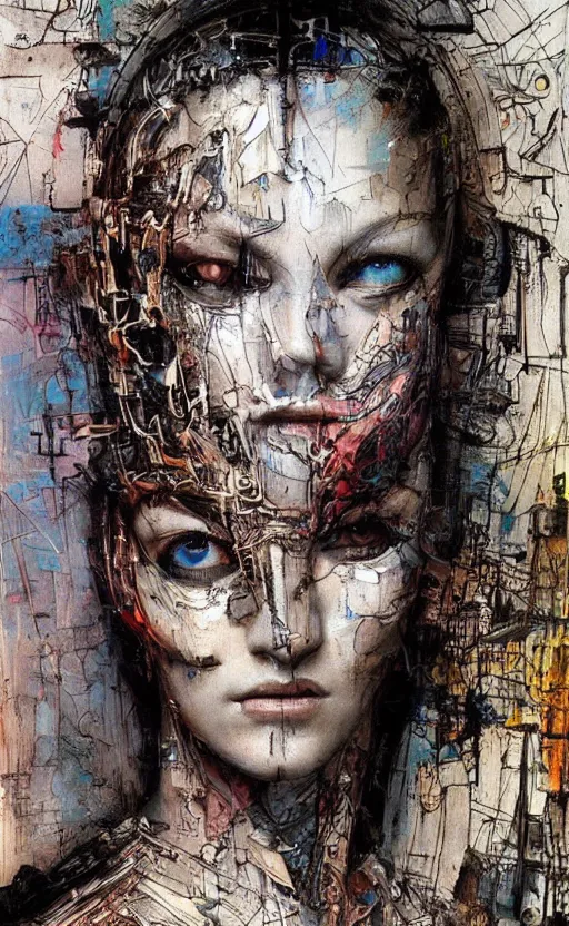 beautiful women made of mech mask rendered in unreal | Stable Diffusion ...