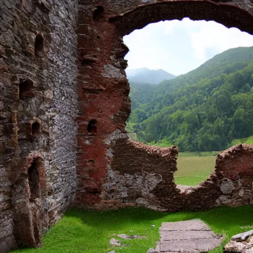 Image similar to castle ruins scenic