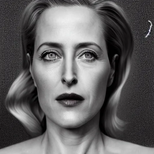 Image similar to gillian anderson by aykut aydogdu