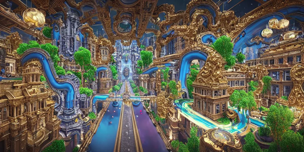 Image similar to making a world with happy people made by tech companies. to gain money and power, unreal engine, digital art, 3 2 k, happy, evil, binary, in a symbolic and meaningful style, insanely detailed and intricate, hypermaximalist, elegant, ornate, hyper realistic, super detailed, happy world happy people