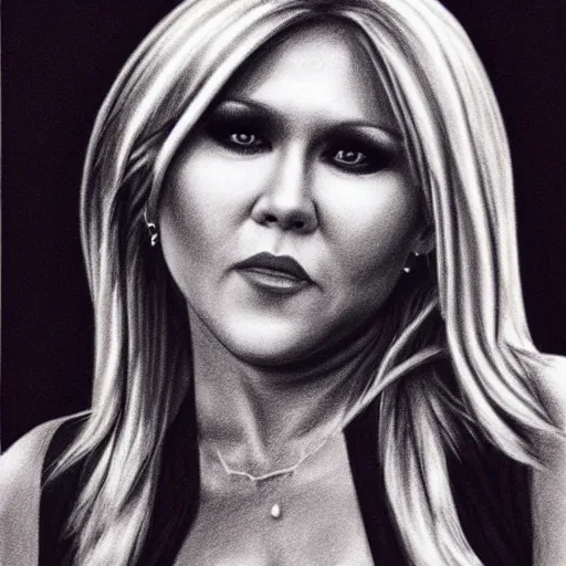 Image similar to samantha fox pencil drawing