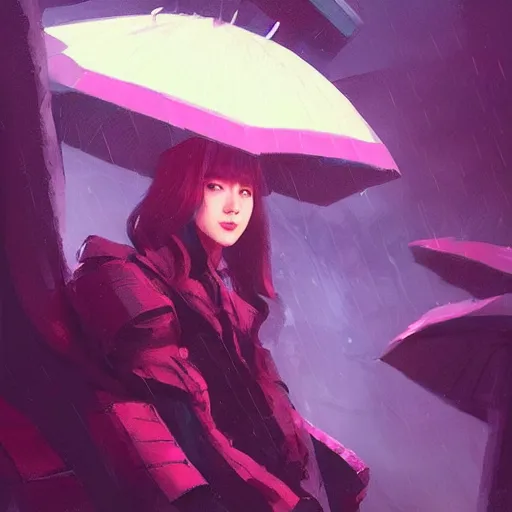 Prompt: “ a portrait of bts, rainy background, pink bright art masterpiece artstation. 8 k, sharp high quality artwork in style of jose daniel cabrera pena and greg rutkowski, concept art by tooth wu, hearthstone card game artwork. ”