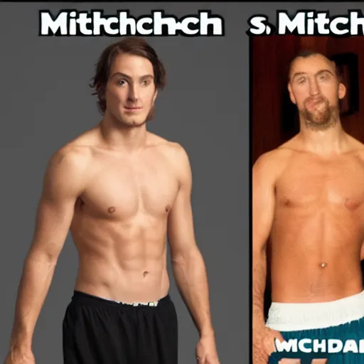 Image similar to mitch vs mitchell