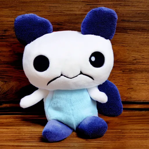 Prompt: Beanie Boo plushie toy of axolotl
