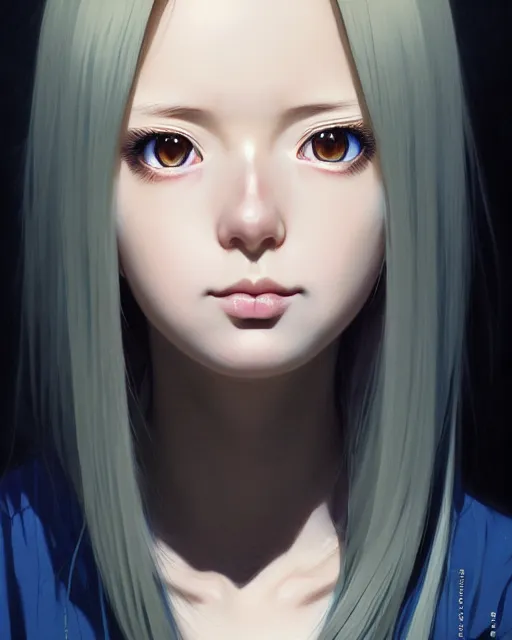 Image similar to portrait Anime girl as Alla Borisovna Pugacheva cute-fine-face, pretty face, realistic shaded Perfect face, fine details. Anime. realistic shaded lighting by Ilya Kuvshinov katsuhiro otomo ghost-in-the-shell, magali villeneuve, artgerm, rutkowski, WLOP Jeremy Lipkin and Giuseppe Dangelico Pino and Michael Garmash and Rob Rey