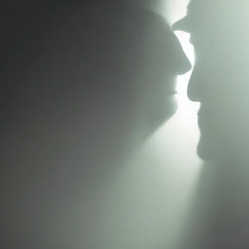 Prompt: a still of a real vampire face, studio lighting, 4 k, god rays through fog. cinematic