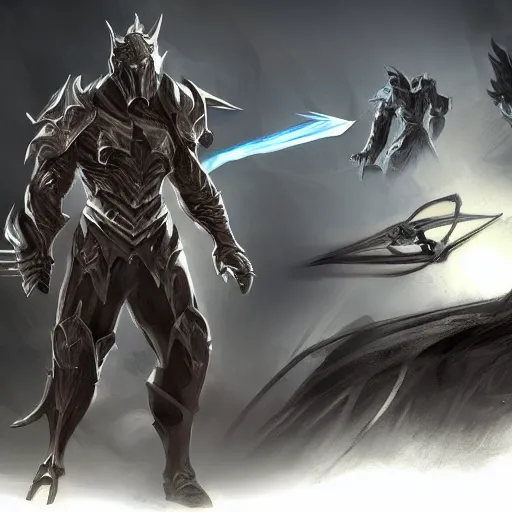 Image similar to infinity blade concept art