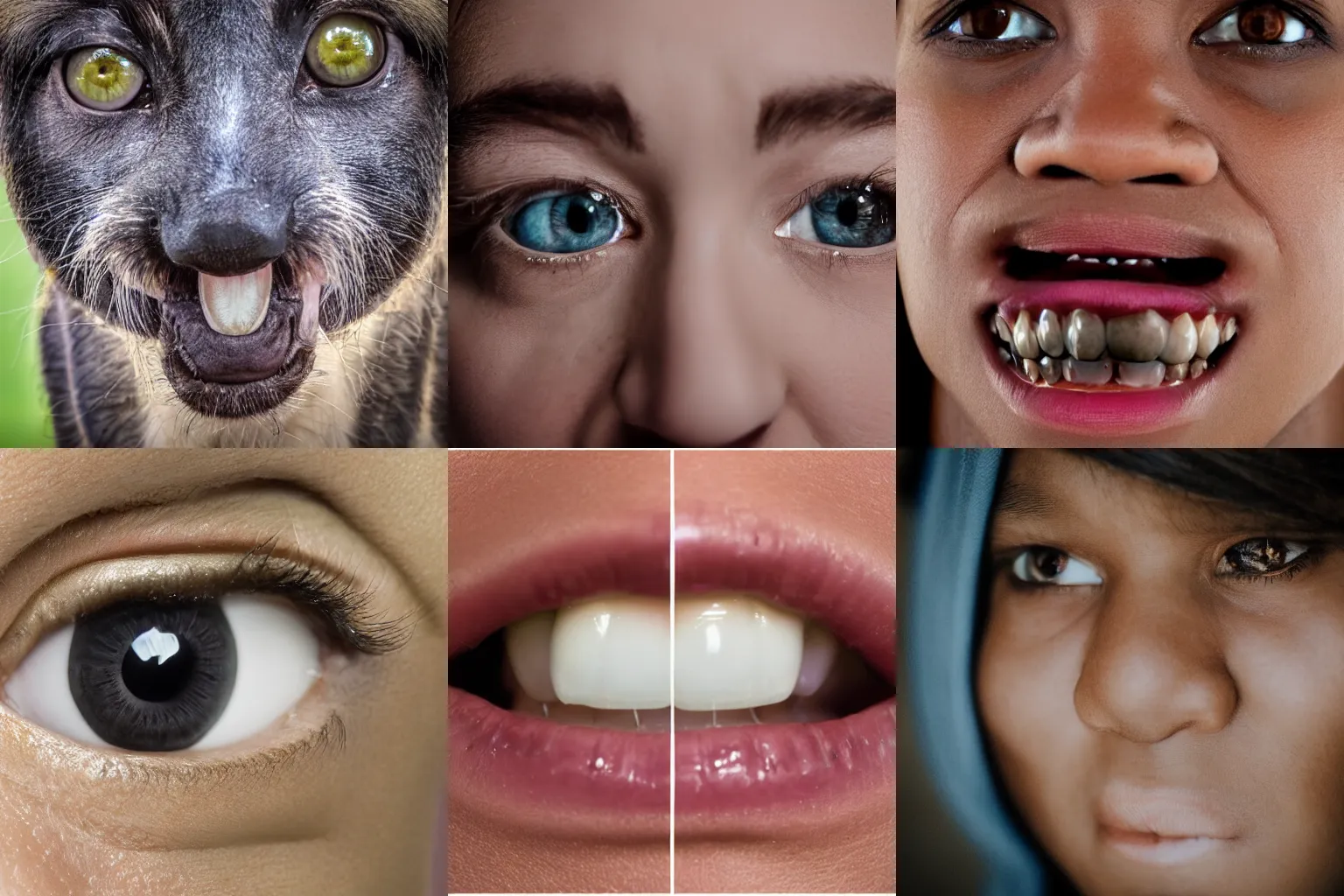 Prompt: closeup headshot photo of the person attempting to eat the camera, detailed face details