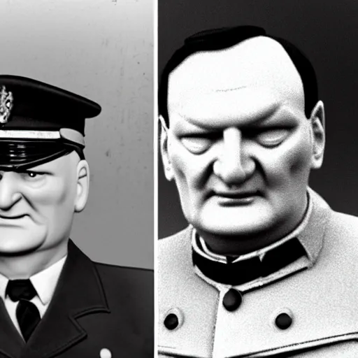 Image similar to herman goering in postman pat