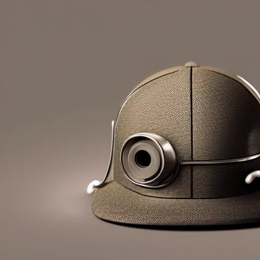 Image similar to hyperrealistic dslr film still of anthropomorphous cephalopod wearing trucker hat, stunning 8 k octane comprehensive 3 d render, inspired by istvan sandorfi & greg rutkowski & unreal engine, perfect symmetry, dim volumetric cinematic lighting, extremely hyper - detailed, extremely lifelike attributes & lifelike texture, intricate, masterpiece, artstation, stunning