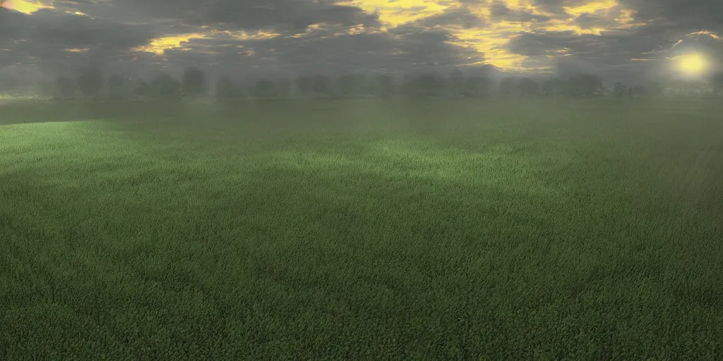 Image similar to the grand landscape of the endless maze, art by kotaro chiba, volumetric lighting, hdr