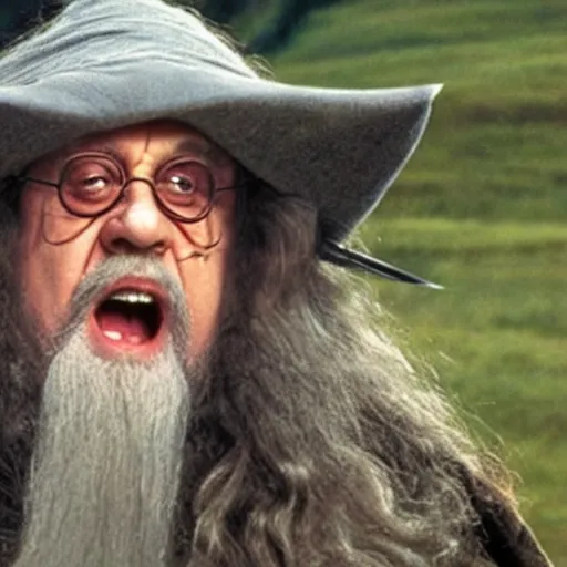 Prompt: danny devito as gandalf in lord of the rings