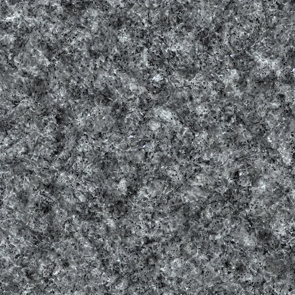 Prompt: a close up view of a granite surface, a computer rendering by jasper johns, polycount, postminimalism, polycount, vray, physically based rendering