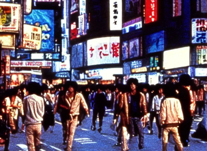 Image similar to Movie still of Shibuya square in ET (1982)