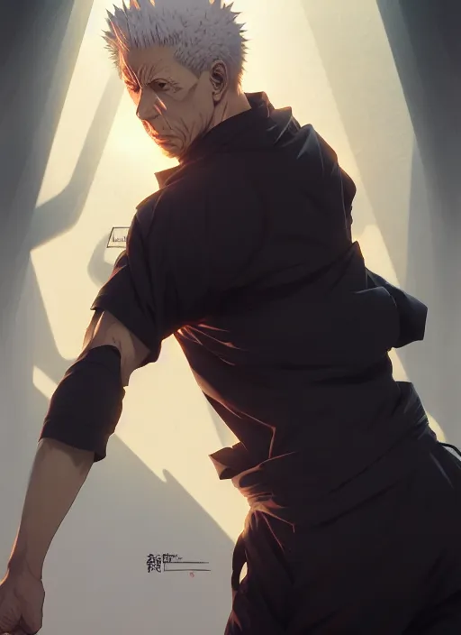 Image similar to ultra realistic illustration, jujutsu kaisen. intricate, elegant, highly detailed, digital painting, artstation, concept art, smooth, sharp focus, illustration, art by artgerm and greg rutkowski and alphonse mucha and wlop