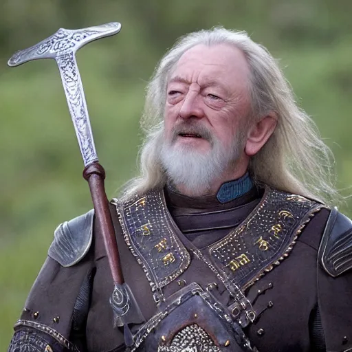 Image similar to theoden king of rohan wearing sombrero