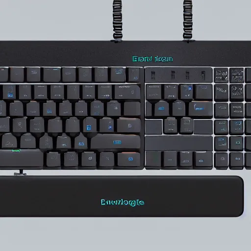 Prompt: Ergonomic keyboard