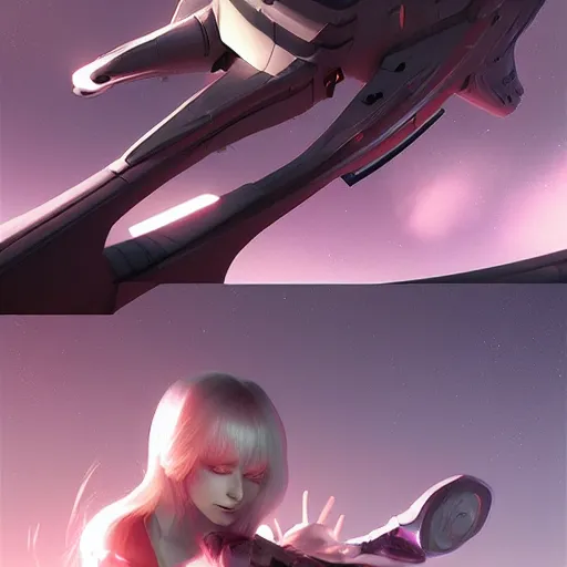 Image similar to dreamt in ` 7. 9 7 s ` for @ cherryberry's `! dream sci - fi spaceship artgerm, cushart krenz, artstation, soft light, sharp focus, illustration, character design, concept art