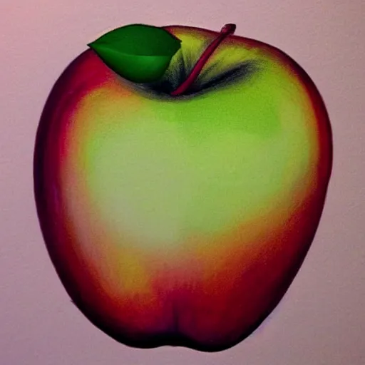 Image similar to highly detailed apple