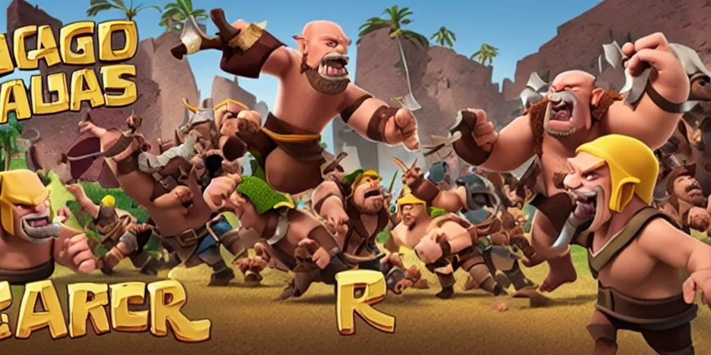 Image similar to hog rider clash of clans