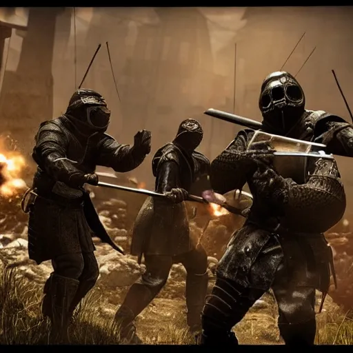 Image similar to call of duty medieval warfare