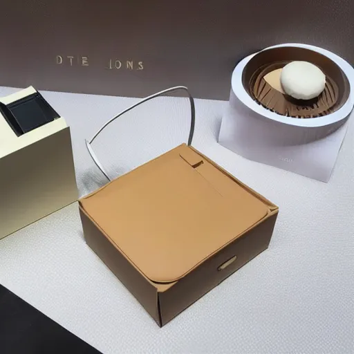 Image similar to jonathan ive dieter rams mooncake 🥮 handbag 👜 👝 packaging