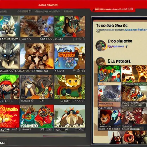 Image similar to favorite video game, reddit, trending on furaffinity