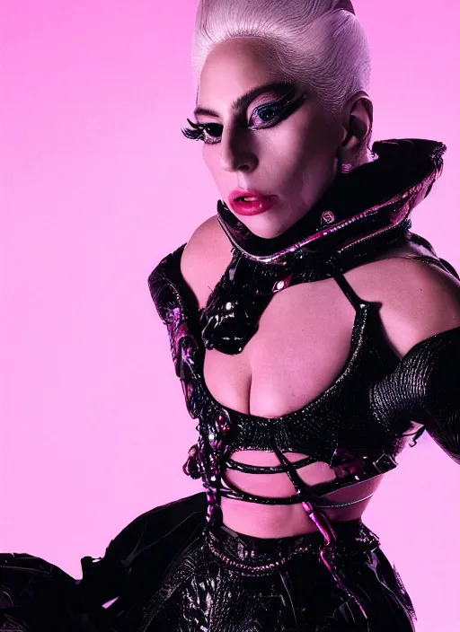 Image similar to lady gaga by nick knight, born this way, born this way album, album photohoot, showstudio, red weapon 8 k s 3 5, cooke anamorphic / i lenses, highly detailed, cinematic lighting