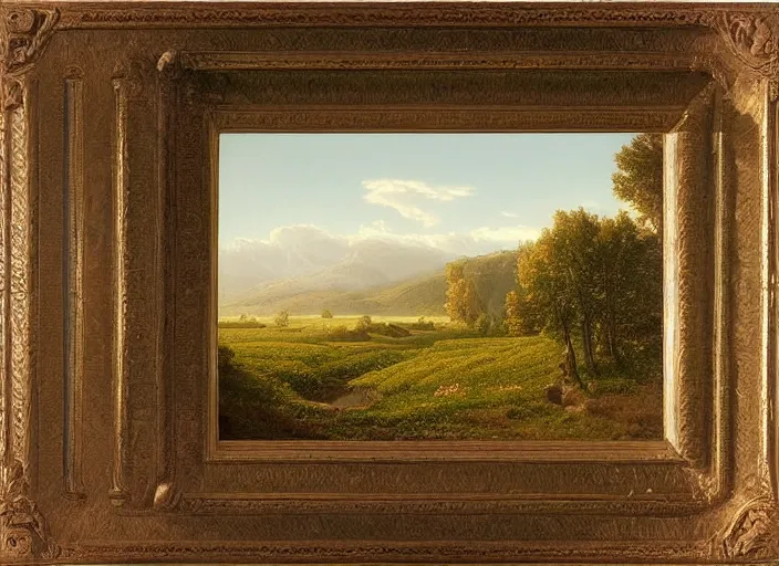 Prompt: a landscape by ivan fedorovich choultse