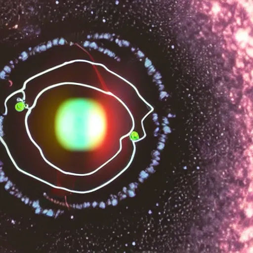 Image similar to close up of nuclear fission