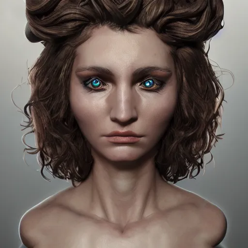 Image similar to sausage with hair made of medusas, award winning creature portrait photography, extremely detailed, artstation, 8 k, sensual lighting, incredible art, wlop, artgerm