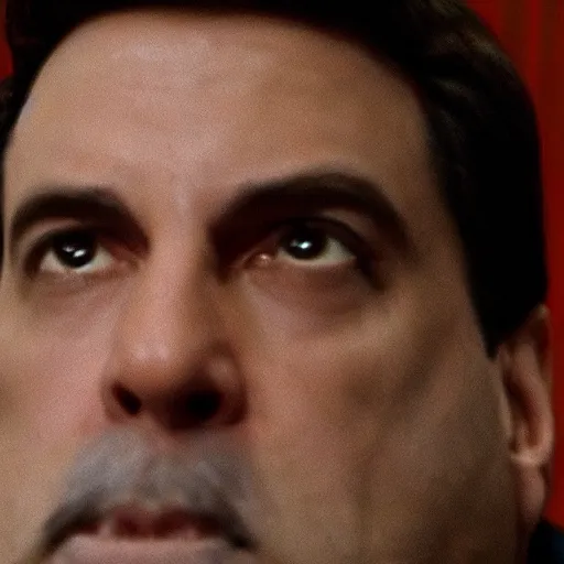 Image similar to elmo in the sopranos, 4 k, high detail, high - resolution photograph, professional photography, ultra - detail