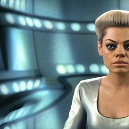 Image similar to A still of Mila Kunis as Seven of Nine in Star Trek: Voyager (1995)