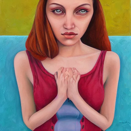 Image similar to photo of young woman by aaron jasinski