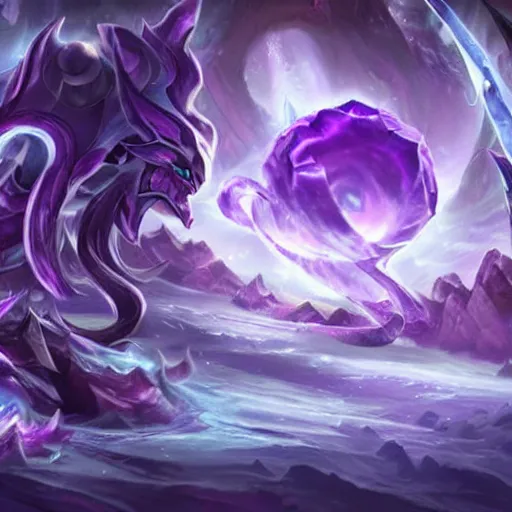 Prompt: iwd glacial whispers banner teased cabbage reflections painting, void promos colo purple floral paintings teased rarity, insta vg mage merger essence painting tease purple, insta rift mage glacier banner coloring tease purple, iwd chrome brawl brawl crystallireflection painting teased