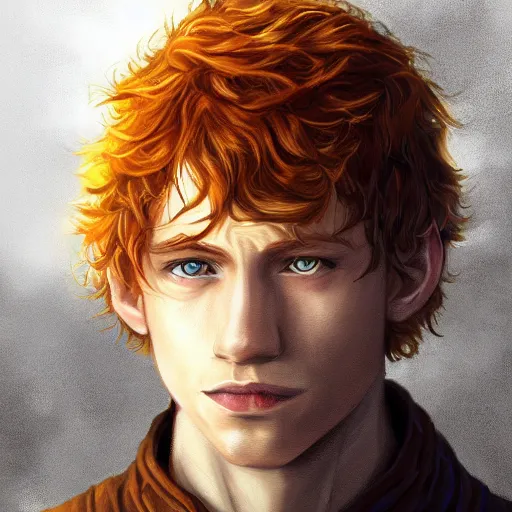 Image similar to a portrait of kvothe from kingkiller chronicle, photorealistic, award winning, hd wallpaper, artstation