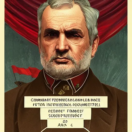 Image similar to [Communist Fernandel as president of France! as GTA character, mystic ninja, closeup, D&D, intricate, elegant, highly detailed, digital painting, artstation, concept art, matte, sharp focus, illustration, art by Artgerm and Greg Rutkowski and Alphonse Mucha]