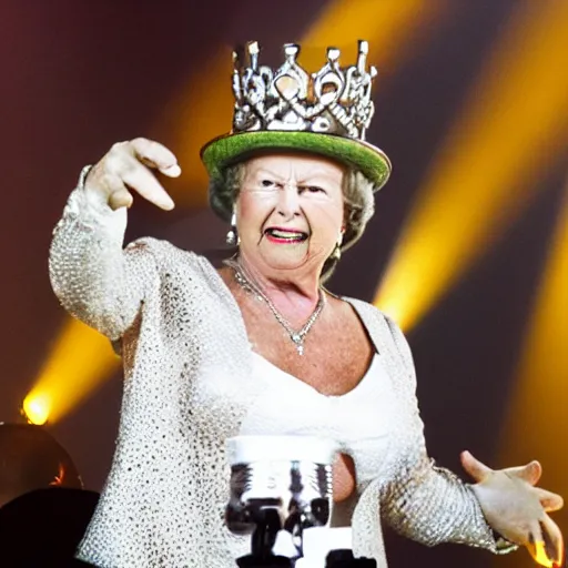 queen beatrix performing on her yeezus tour | Stable Diffusion | OpenArt