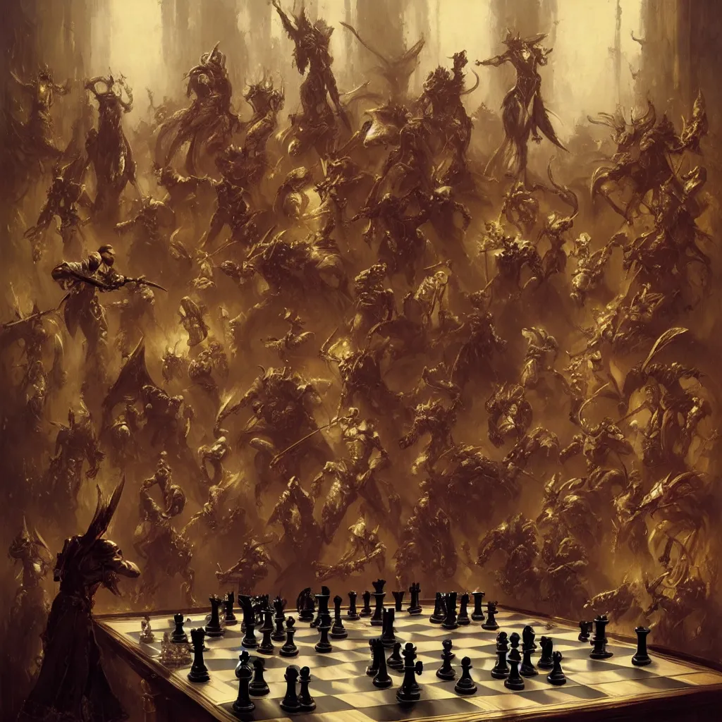 ArtStation - Halo Chess Board