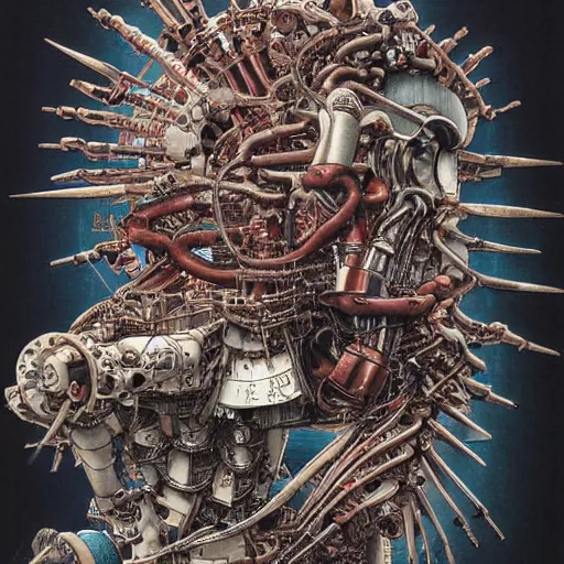 Image similar to biomechanical atrocity by katsuhiro otomo