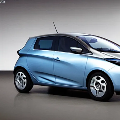 Image similar to Renault Zoe car, made by Pininfarina