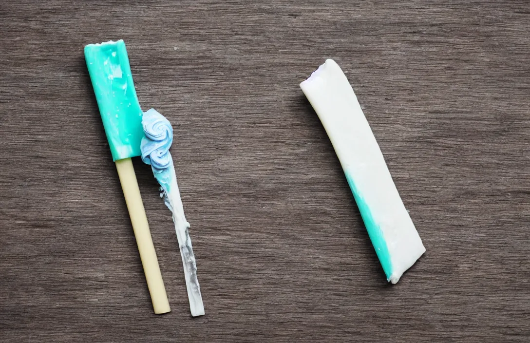 Image similar to toothpaste on a stick