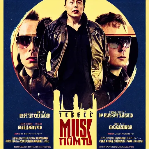 Image similar to Elon musk movie poster