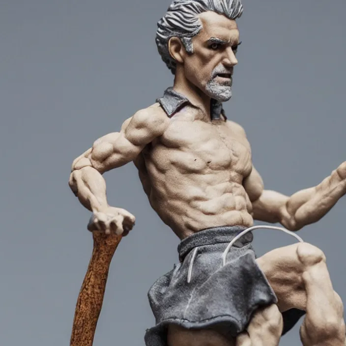 Image similar to Jordan Peterson, figurine, detailed product photo