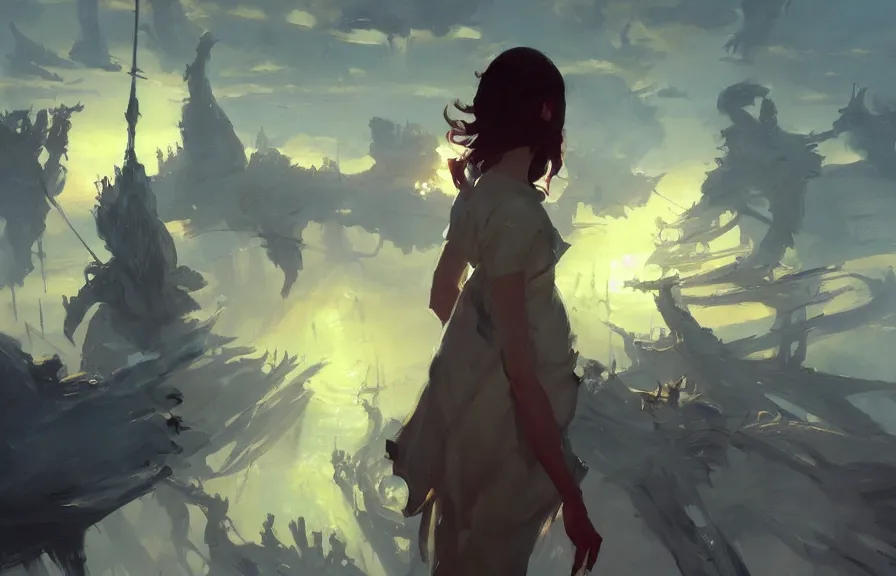 Prompt: greg manchess concept art of the ridiculous eye dimension, key visual, ambient lighting, highly detailed, digital painting, artstation, concept art, sharp focus, by makoto shinkai and akihiko yoshida and hidari and wlop and greg rutkowski